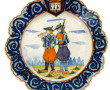 HR Quimper - Assiette à bords dentelés e