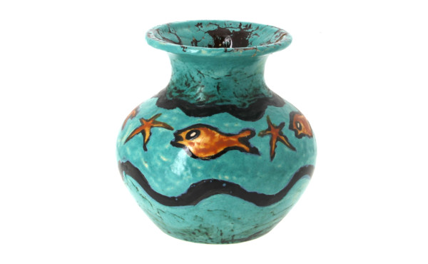 Jos LE CORRE, HB Quimper - Vase à décor 