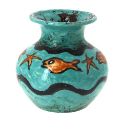 Jos LE CORRE, HB Quimper - Vase à décor 