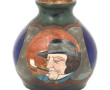 HB QUIMPER ODETTA - Vase boule en grès d