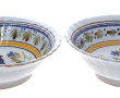 Paire de jattes creuses anciennes, avant