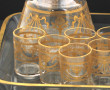Service à liqueur fin XIXème en cristal 