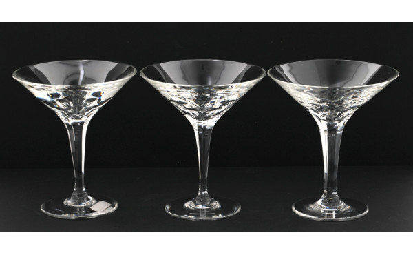 GELB - 5 verres à cocktail en cristal