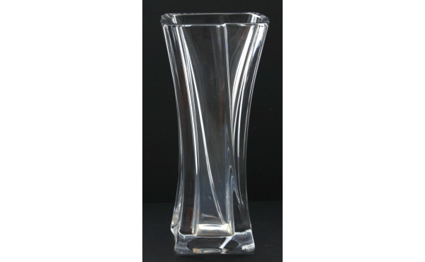 DAUM France - Vase en cristal transparen