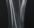 DAUM France - Vase en cristal transparen
