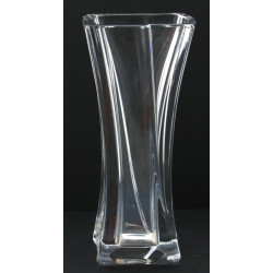DAUM France - Vase en cristal transparen