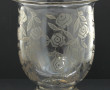 BACCARAT - Vase en cristal à décor de ro