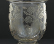 BACCARAT - Vase en cristal à décor de ro