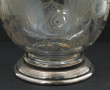 BACCARAT - Vase en cristal à décor de ro