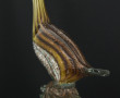 CANARD en verre de couleurs et paillons 