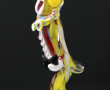 CLOWN en verre de couleurs de Murano, H 