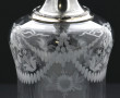 Carafe à liqueur ancienne en cristal, co