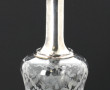 Carafe à liqueur ancienne en cristal, co