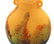 LE VERRE Français - Vase à col à enroule