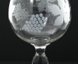 Important rince raisin ancien en verre g