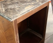 Meuble de style Louis XV en placage et m