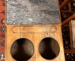 Table rafraîchissoir en bois fruitier, p