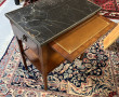 Petite table desserte en acajou, plateau