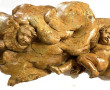 PANNEAU ancien en bois naturel sculpté à