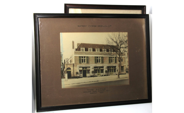 Lot de 5 photographies de devantures de 