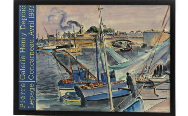 "Pierre LEPAGE (1906-1983)". Affiche d’e