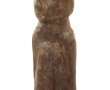 Homme marchant, sculpture africaine en b