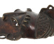 Afrique - Masque en bronze, H 23 cm env.