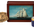 Thème MARINE - Lot comprenant un coffret