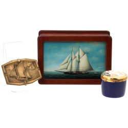 Thème MARINE - Lot comprenant un coffret