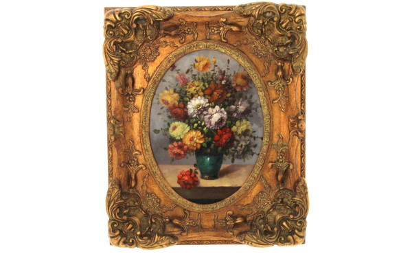 "Bouquet de fleurs", tableau décoratif à