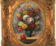 "Bouquet de fleurs", tableau décoratif à