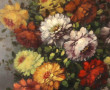 "Bouquet de fleurs", tableau décoratif à