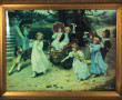 Paire de reproductions en couleurs, enca