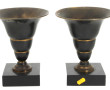 Garniture de cheminée en régule et bakél
