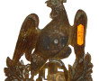 Plaque de SHAKO d'officier du 54ème Régi
