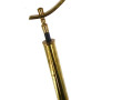 Lampe à poser en laiton et métal noir, i