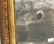 Miroir XIXème à encadrement bois et stuc
