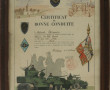 Thème militaire - Certificat de bonne co