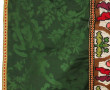 Chasuble brodée fond vert moiré, motif b