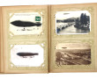 Album de cartes postales dont ballons, f