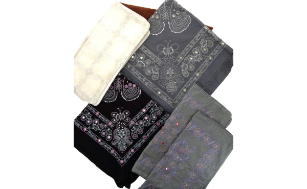 Lot de housses de coussin du Bengladesh 