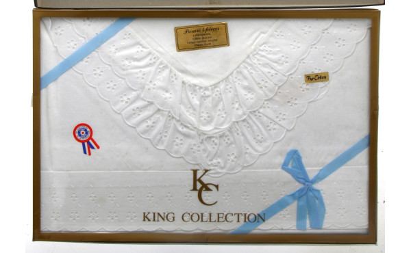 KING COLLECTION - Parure 4 pièces en cot