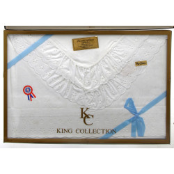 KING COLLECTION - Parure 4 pièces en cot