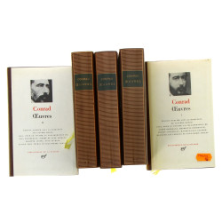 PLEIADE - CONRAD 5 vol. "Œuvres"