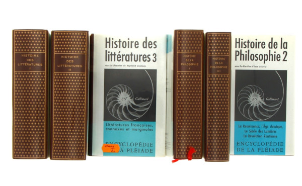 PLEIADE - 6 vol: "Histoire des littératu