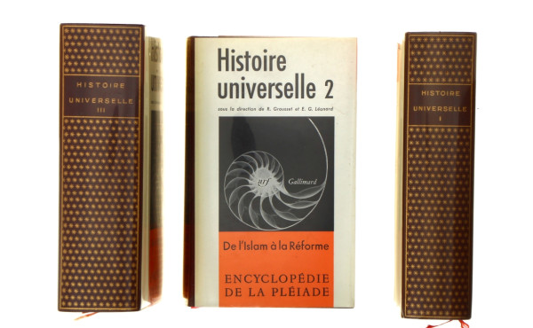 PLEIADE - "Histoire Universelle" T1,2,3