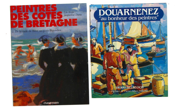 Peinture en BRETAGNE - Lot de 2 ouvrages