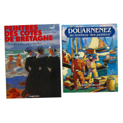 Peinture en BRETAGNE - Lot de 2 ouvrages