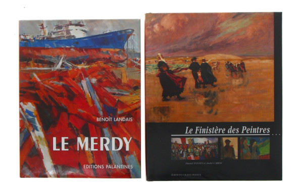 PEINTURE BRETAGNE - Lot de 2 ouvrages : 