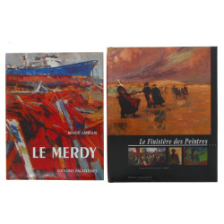 PEINTURE BRETAGNE - Lot de 2 ouvrages : 